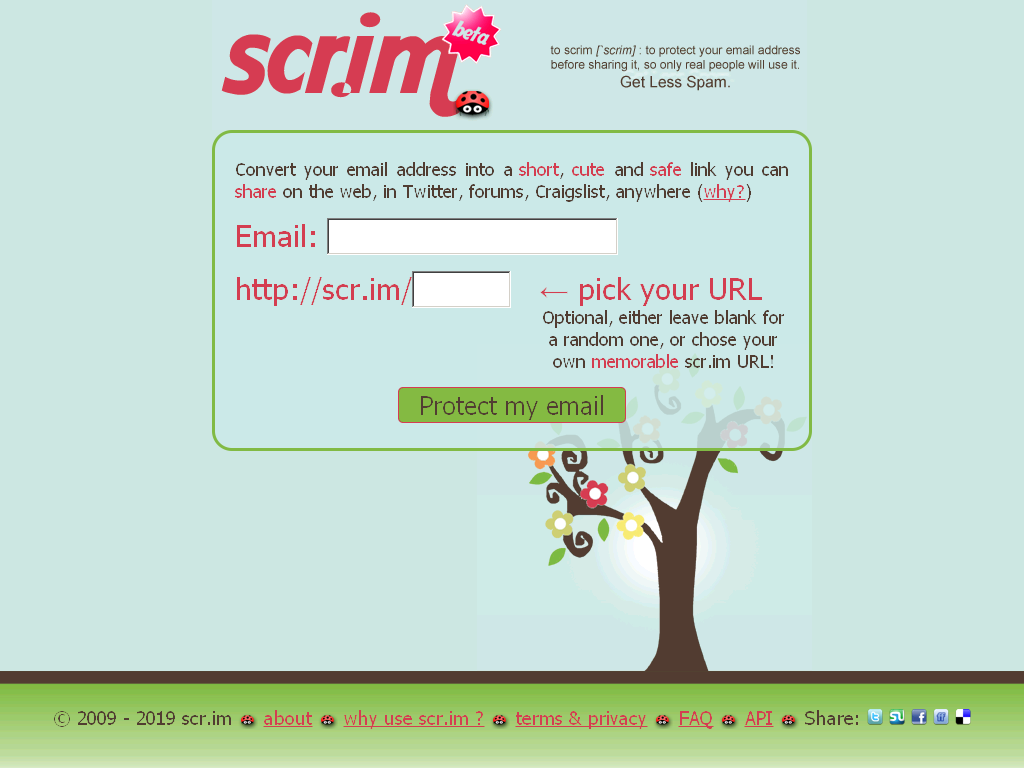 Alternatives to Scr.im's Email Shortening Service